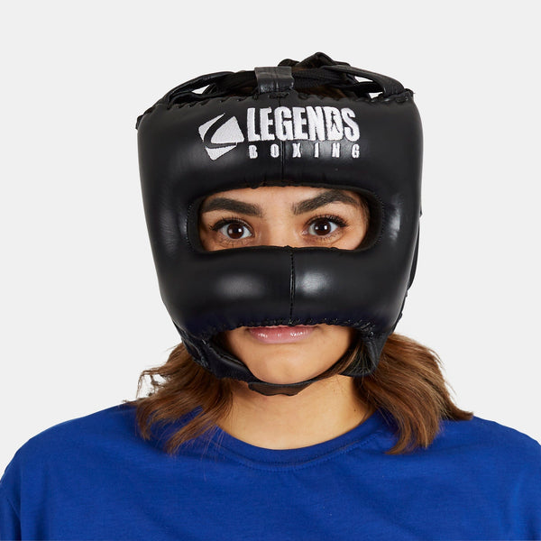Boxing Head Gear with Face Guard